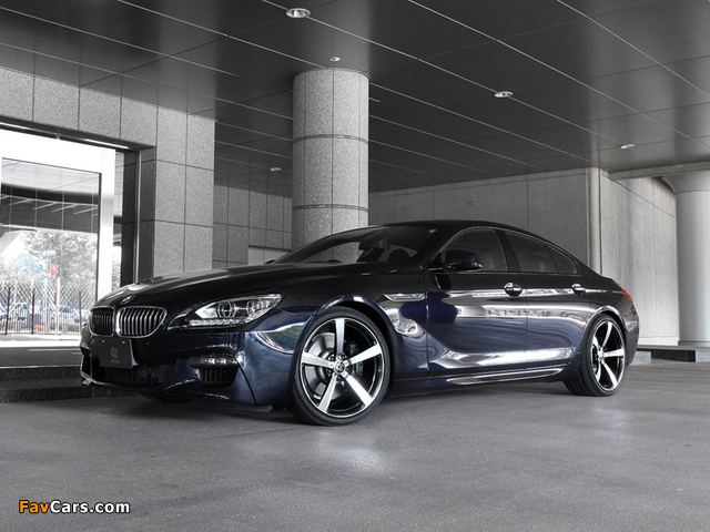 3D Design BMW 6 Gran Coupe (F06) 2012 wallpapers (640 x 480)