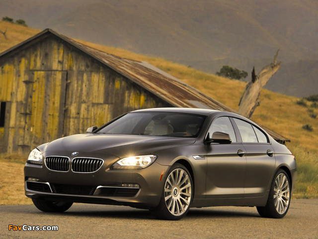 BMW 640i Gran Coupe US-spec (F06) 2012 wallpapers (640 x 480)