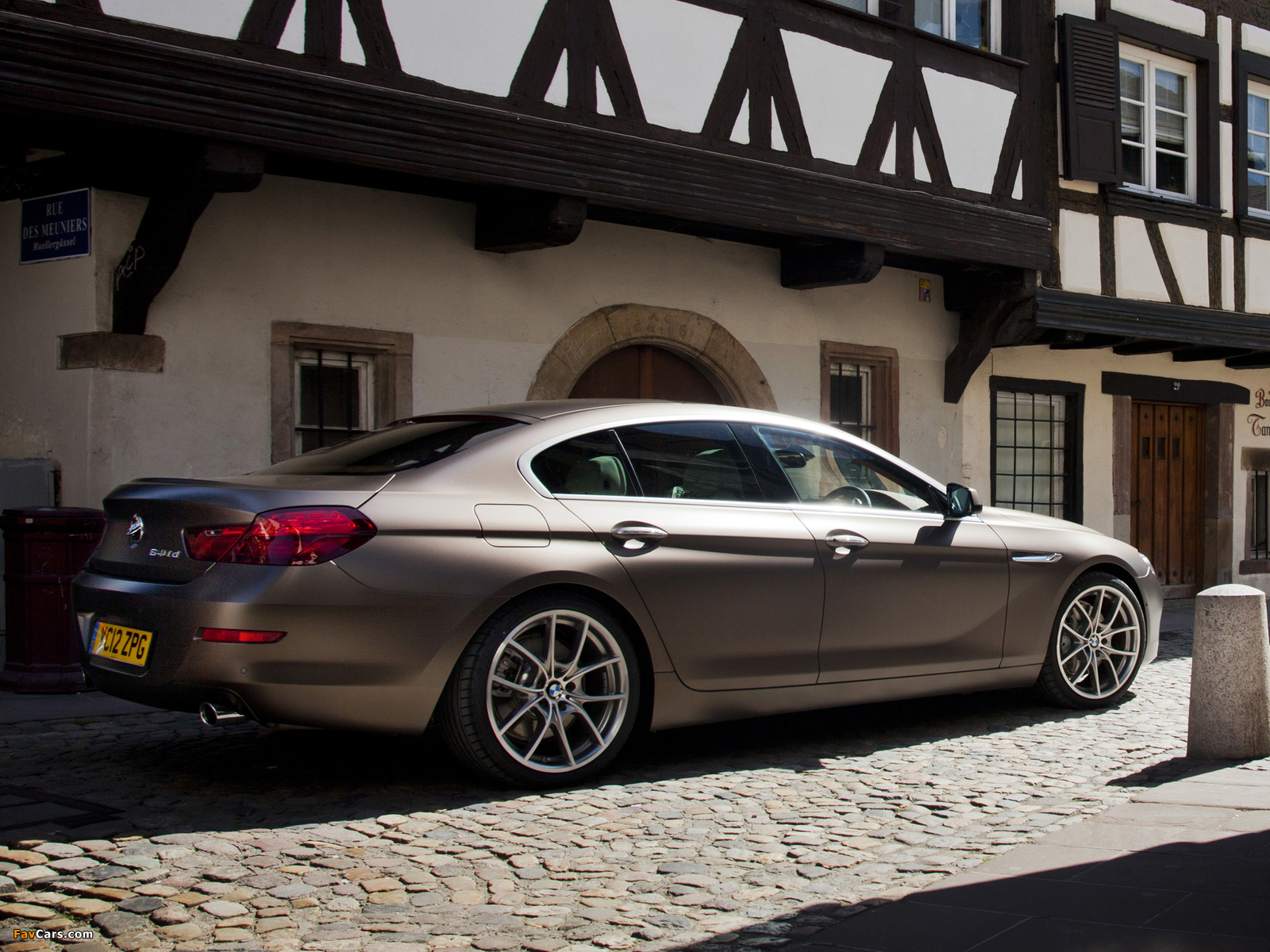 BMW 640d Gran Coupe UK-spec (F06) 2012 wallpapers (1600 x 1200)