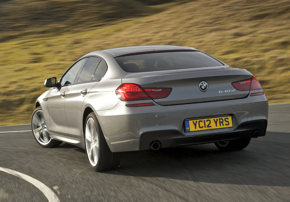 BMW 640d Gran Coupe M Sport Package UK-spec (F06) 2012 wallpapers