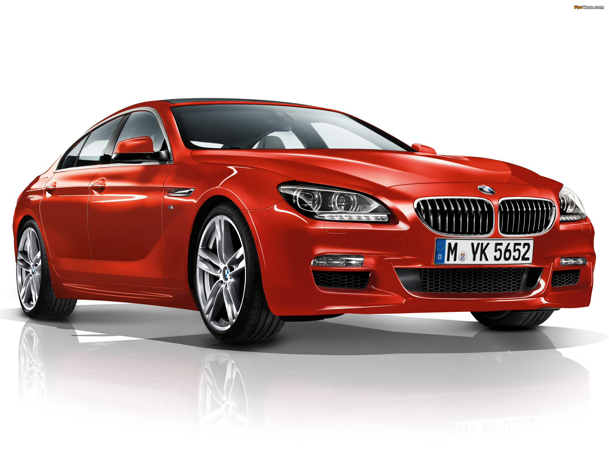 BMW 640i Gran Coupe M Sport Package (F06) 2012 wallpapers (2048 x 1536)