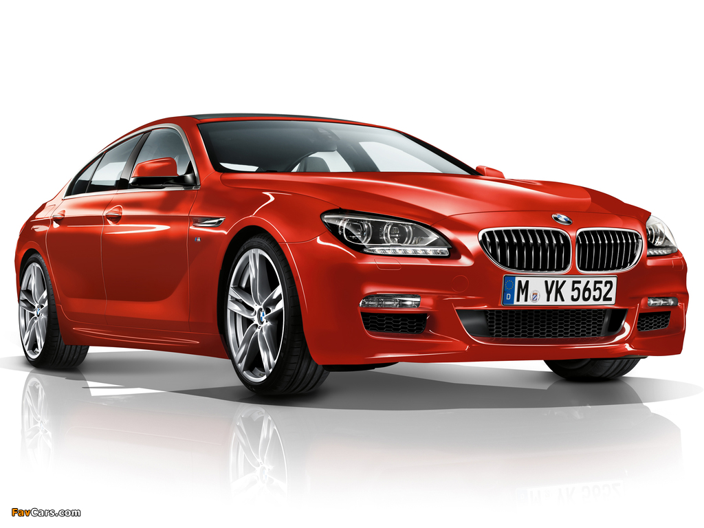 BMW 640i Gran Coupe M Sport Package (F06) 2012 wallpapers (1024 x 768)