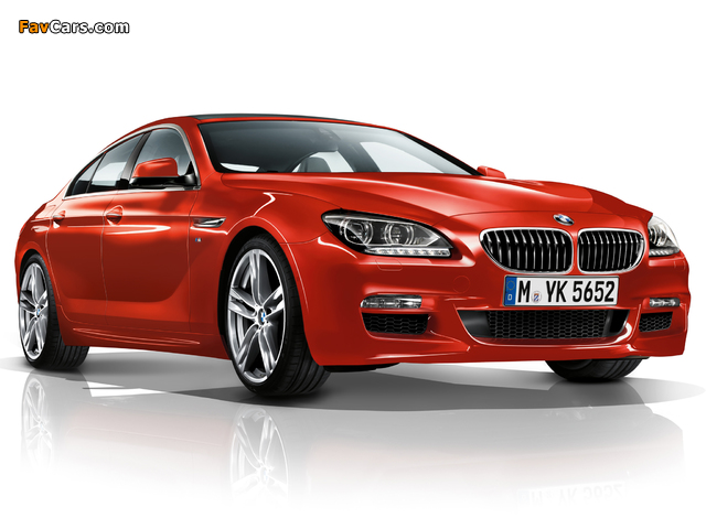 BMW 640i Gran Coupe M Sport Package (F06) 2012 wallpapers (640 x 480)