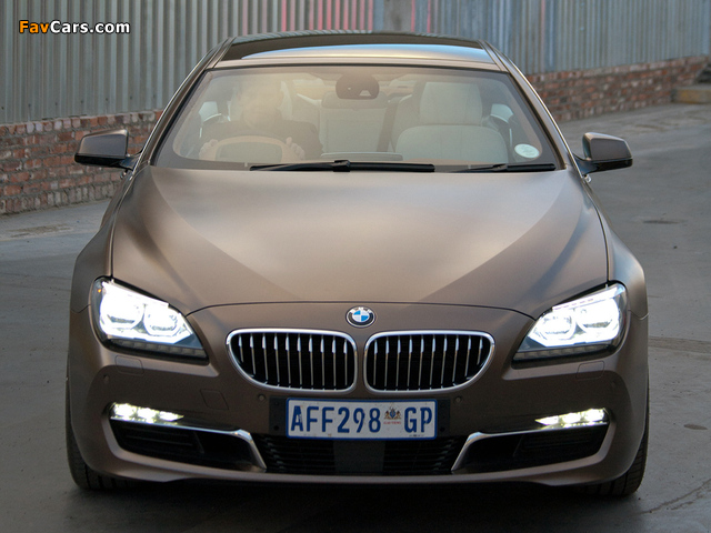 BMW 640d Gran Coupe ZA-spec (F06) 2012 wallpapers (640 x 480)