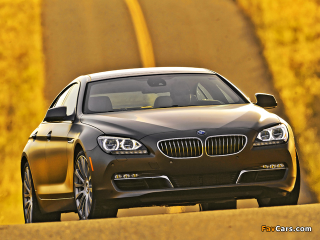 BMW 640i Gran Coupe US-spec (F06) 2012 wallpapers (640 x 480)