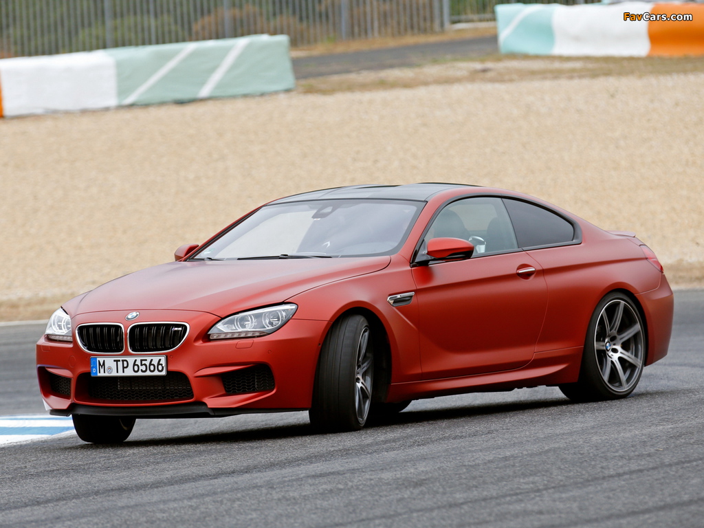 BMW M6 Coupe Competition Package (F13) 2013 wallpapers (1024 x 768)