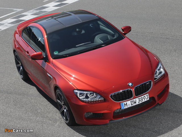 BMW M6 Coupe Competition Package (F13) 2013 wallpapers (640 x 480)
