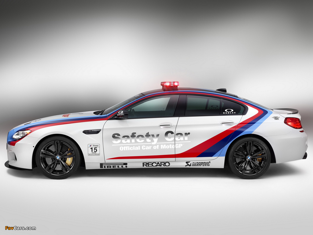 BMW M6 Gran Coupe MotoGP Safety Car (F06) 2013 wallpapers (1024 x 768)