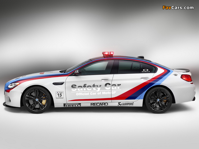 BMW M6 Gran Coupe MotoGP Safety Car (F06) 2013 wallpapers (640 x 480)