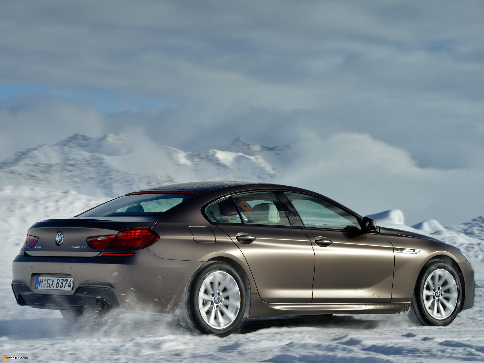 BMW 640i xDrive Gran Coupe M Sport Package (F06) 2013 wallpapers (2048 x 1536)