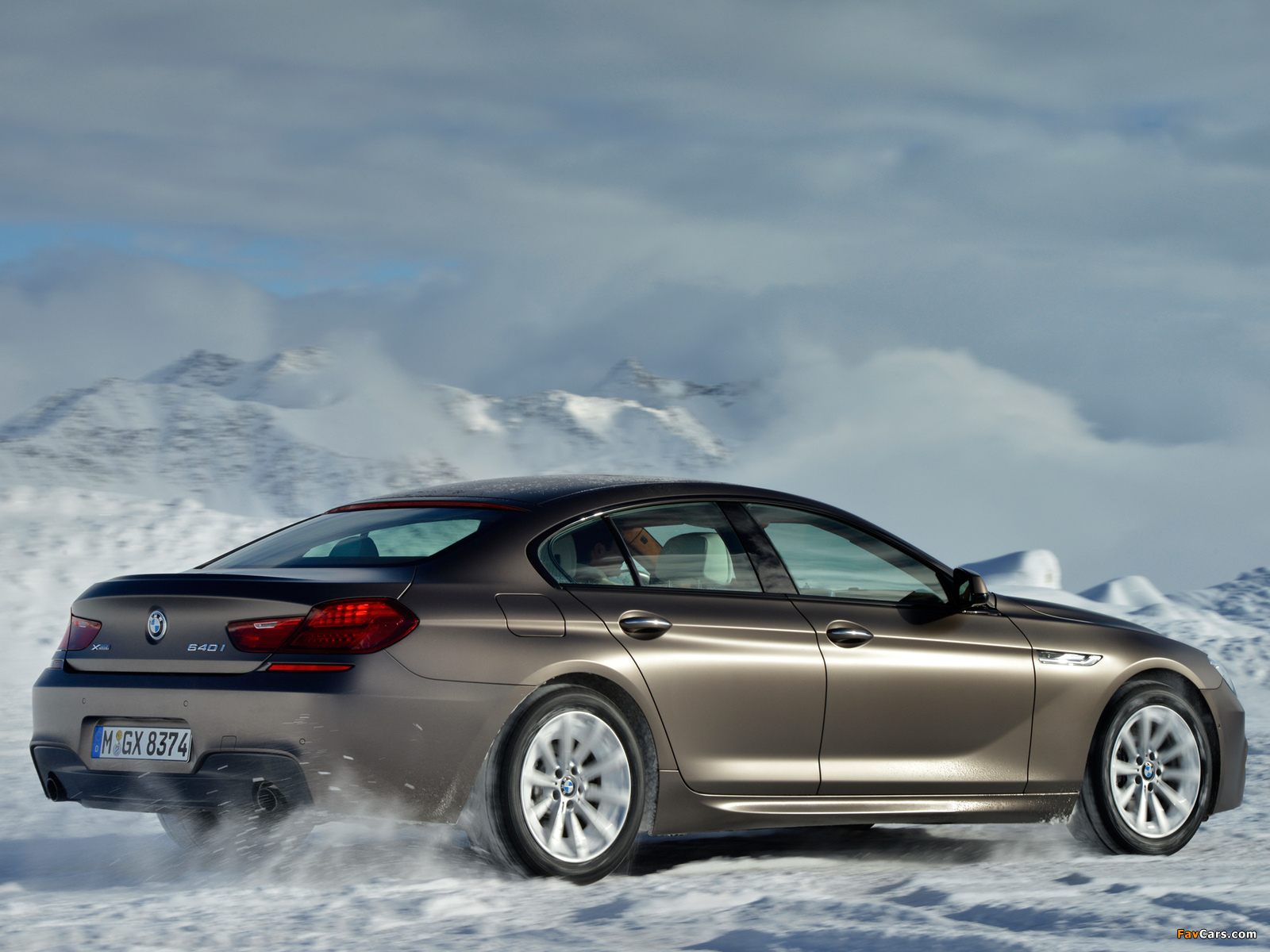 BMW 640i xDrive Gran Coupe M Sport Package (F06) 2013 wallpapers (1600 x 1200)