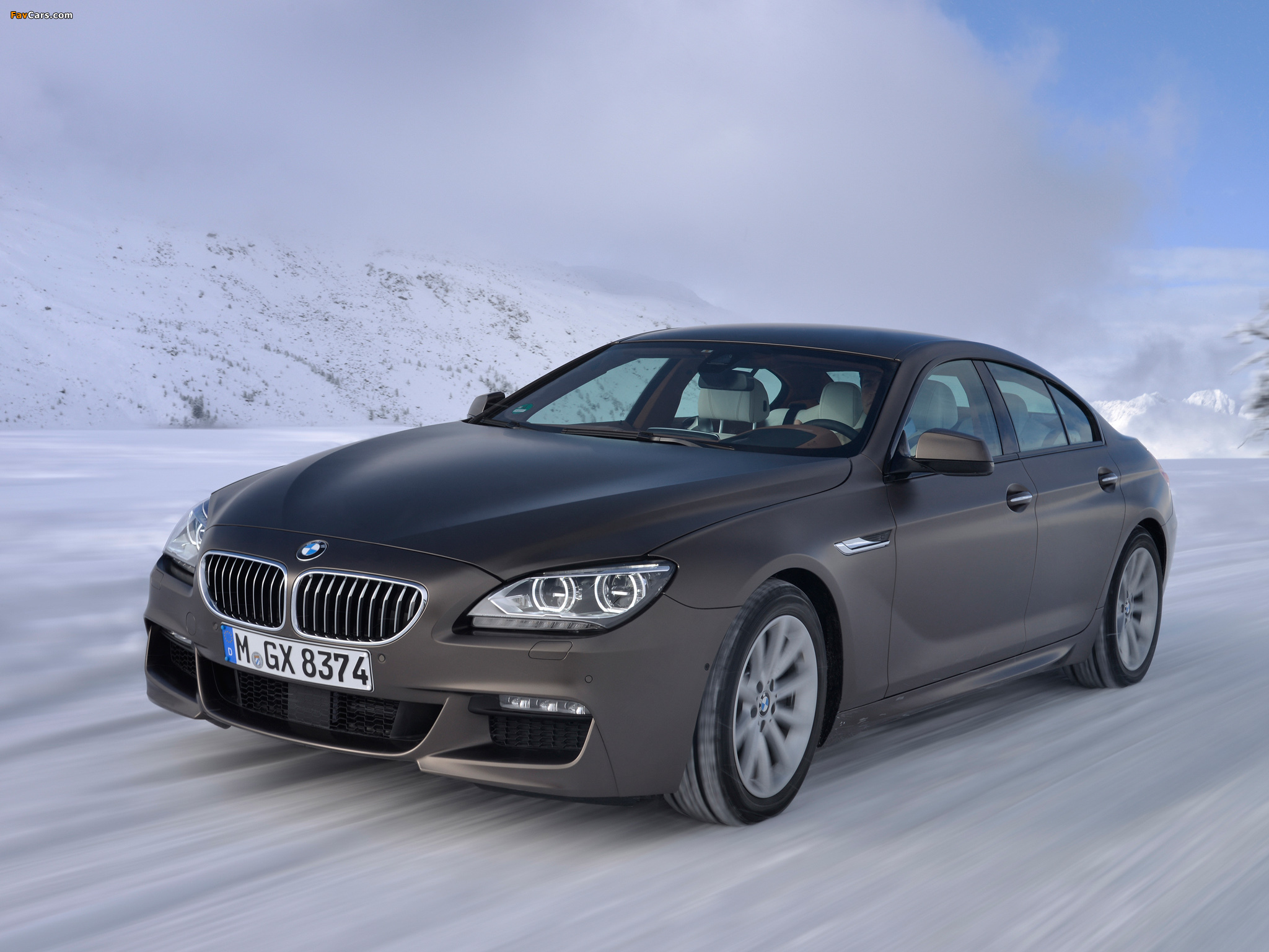 BMW 640i xDrive Gran Coupe M Sport Package (F06) 2013 wallpapers (2048 x 1536)