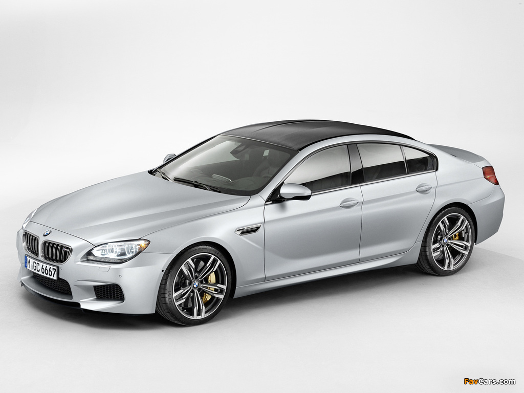 BMW M6 Gran Coupe (F06) 2013 wallpapers (1024 x 768)