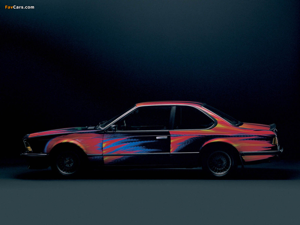 BMW 635CSi Art Car by Ernst Fuchs (E24) 1982 wallpapers (1024 x 768)