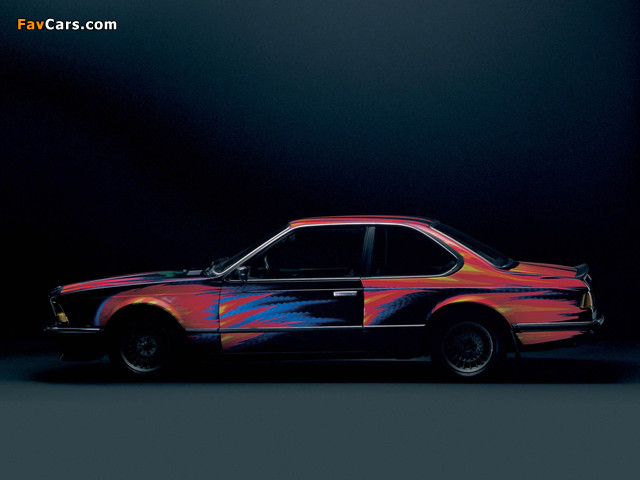 BMW 635CSi Art Car by Ernst Fuchs (E24) 1982 wallpapers (640 x 480)