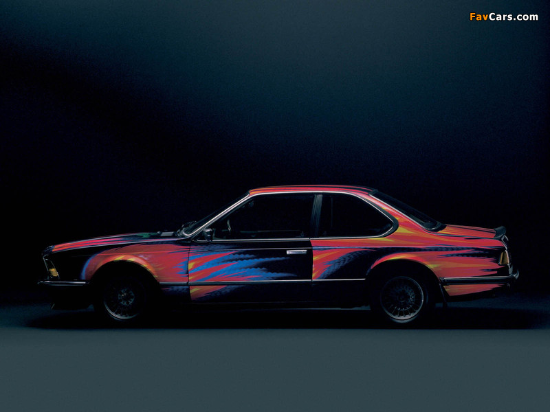 BMW 635CSi Art Car by Ernst Fuchs (E24) 1982 wallpapers (800 x 600)