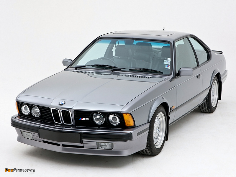 BMW M635CSi UK-spec (E24) 1984–89 wallpapers (800 x 600)
