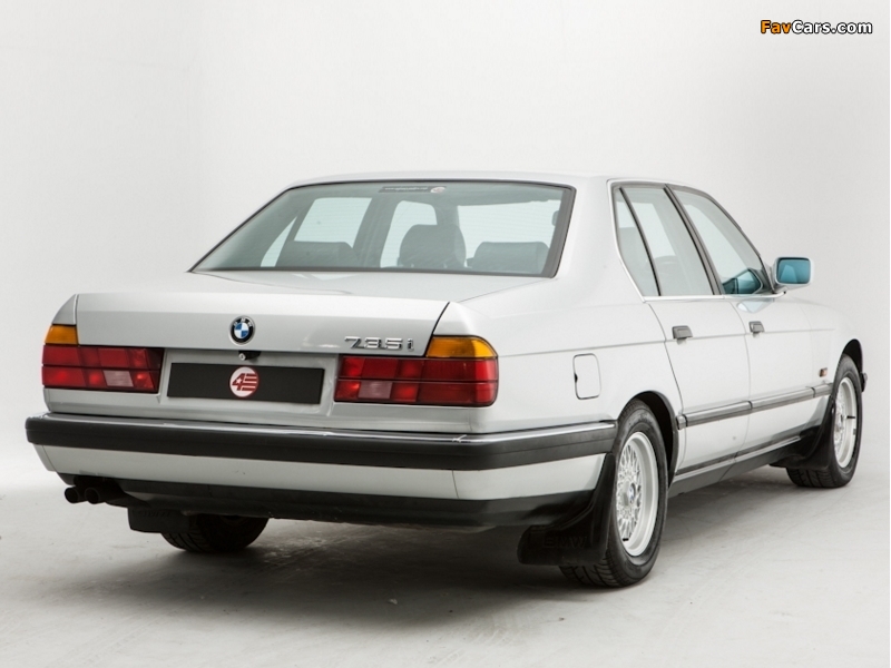 BMW 735i UK-spec (E32) 1986–92 images (800 x 600)