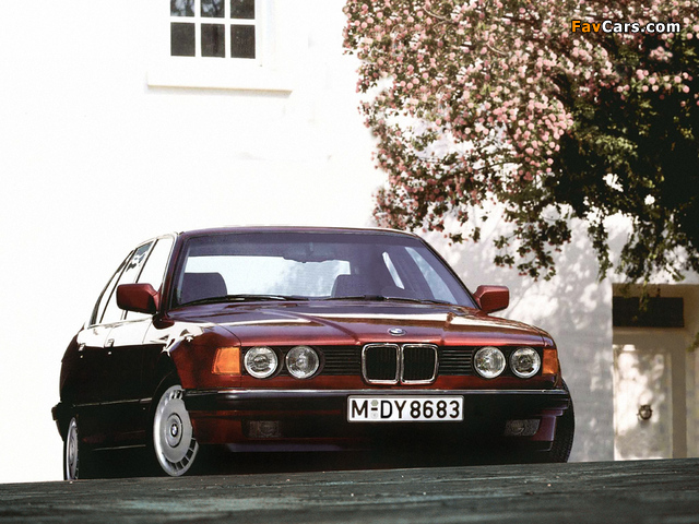 BMW 730i (E32) 1986–94 photos (640 x 480)