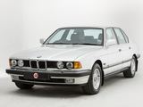 BMW 735i UK-spec (E32) 1986–92 photos