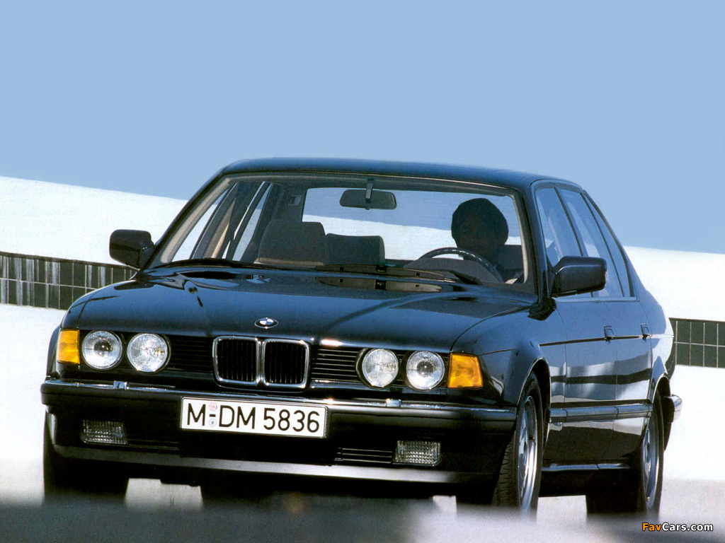 BMW 735i (E32) 1986–92 photos (1024 x 768)