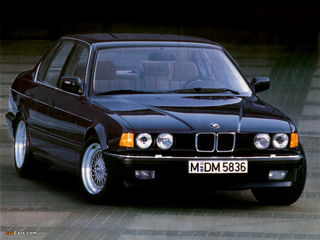 BMW 735i (E32) 1986–92 photos (1024 x 768)