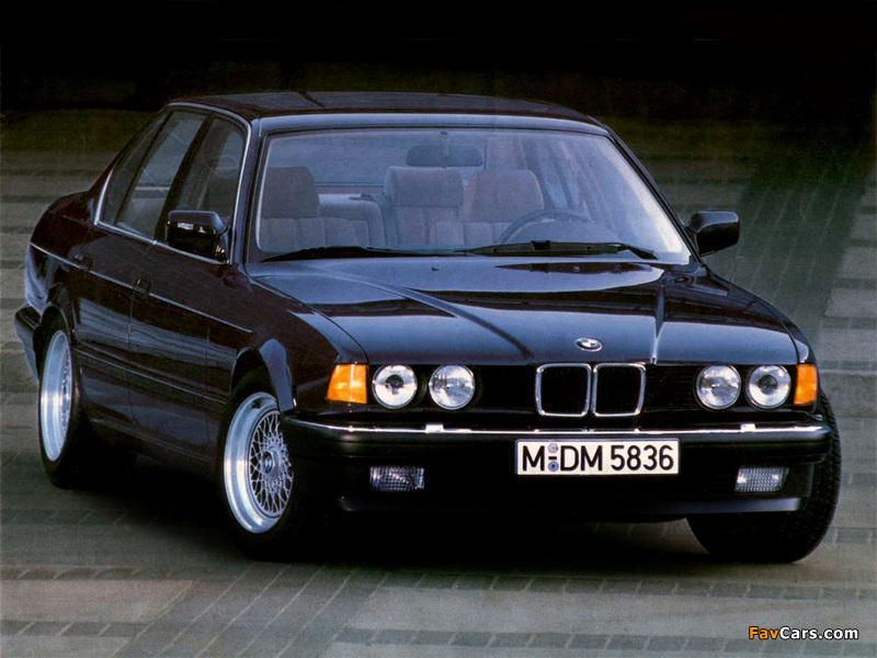 BMW 735i (E32) 1986–92 photos (800 x 600)