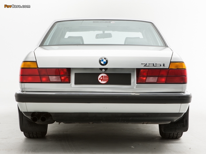 BMW 735i UK-spec (E32) 1986–92 pictures (800 x 600)