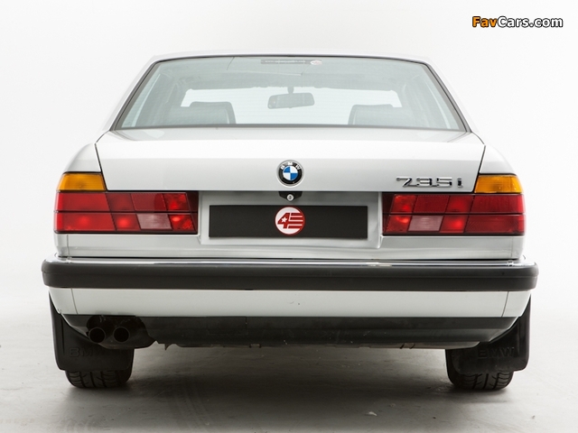 BMW 735i UK-spec (E32) 1986–92 pictures (640 x 480)