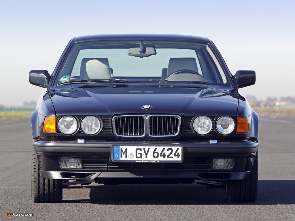 BMW 750iL (E32) 1987–94 images (1024 x 768)