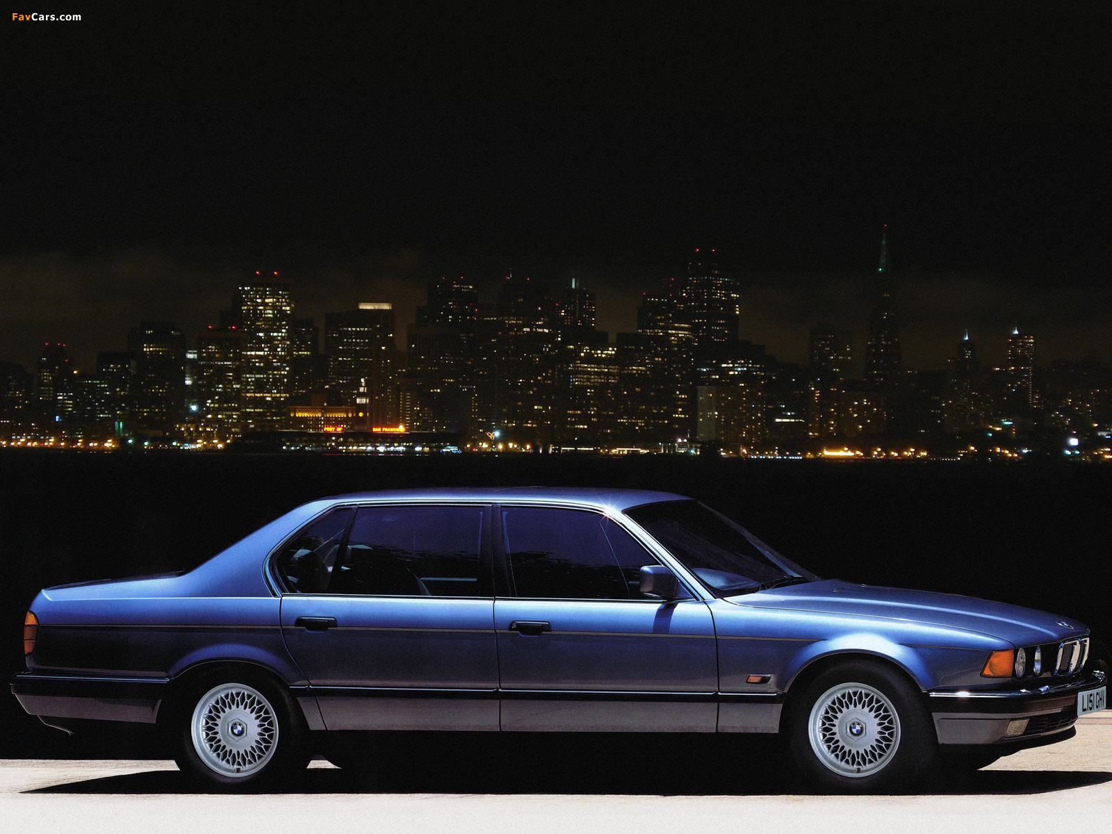 BMW 750iL UK-spec (E32) 1987–94 images (1600 x 1200)