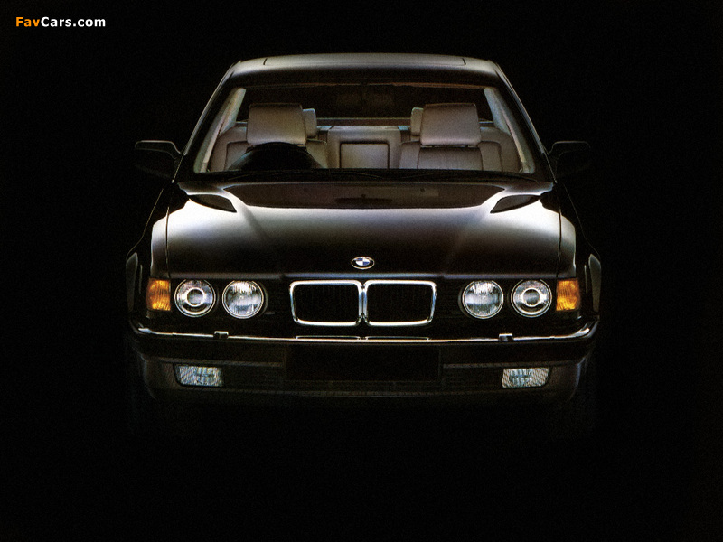 BMW 750iL UK-spec (E32) 1987–94 images (800 x 600)