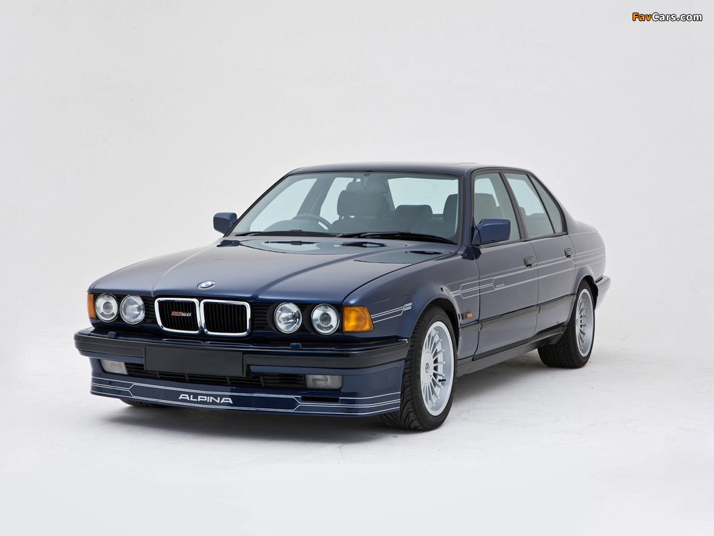 Alpina B12 5.0 UK-spec (E32) 1988–94 photos (1024 x 768)