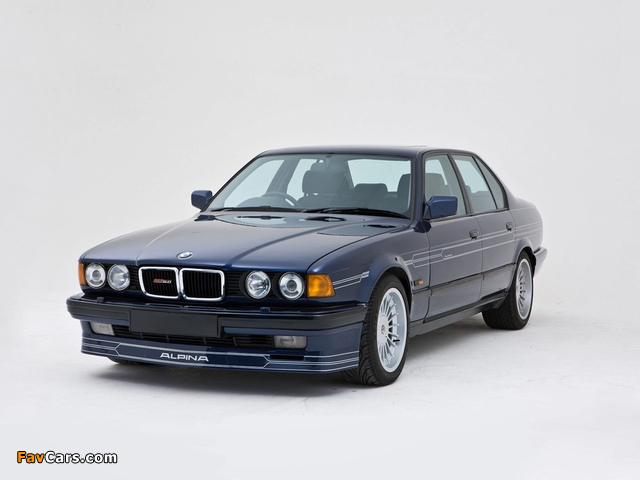 Alpina B12 5.0 UK-spec (E32) 1988–94 photos (640 x 480)