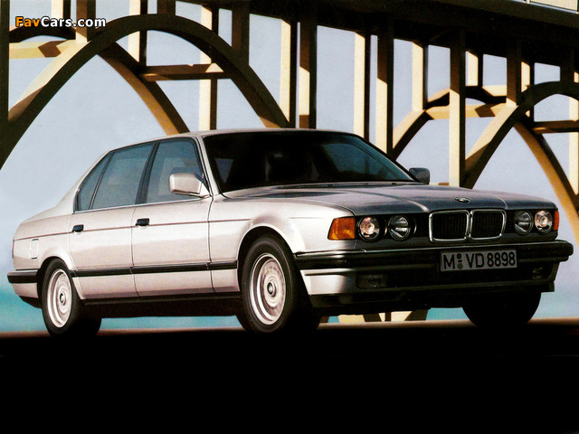 BMW 740i (E32) 1992–94 images (640 x 480)