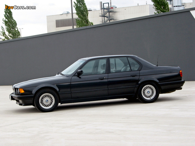 BMW 740i (E32) 1992–94 wallpapers (640 x 480)