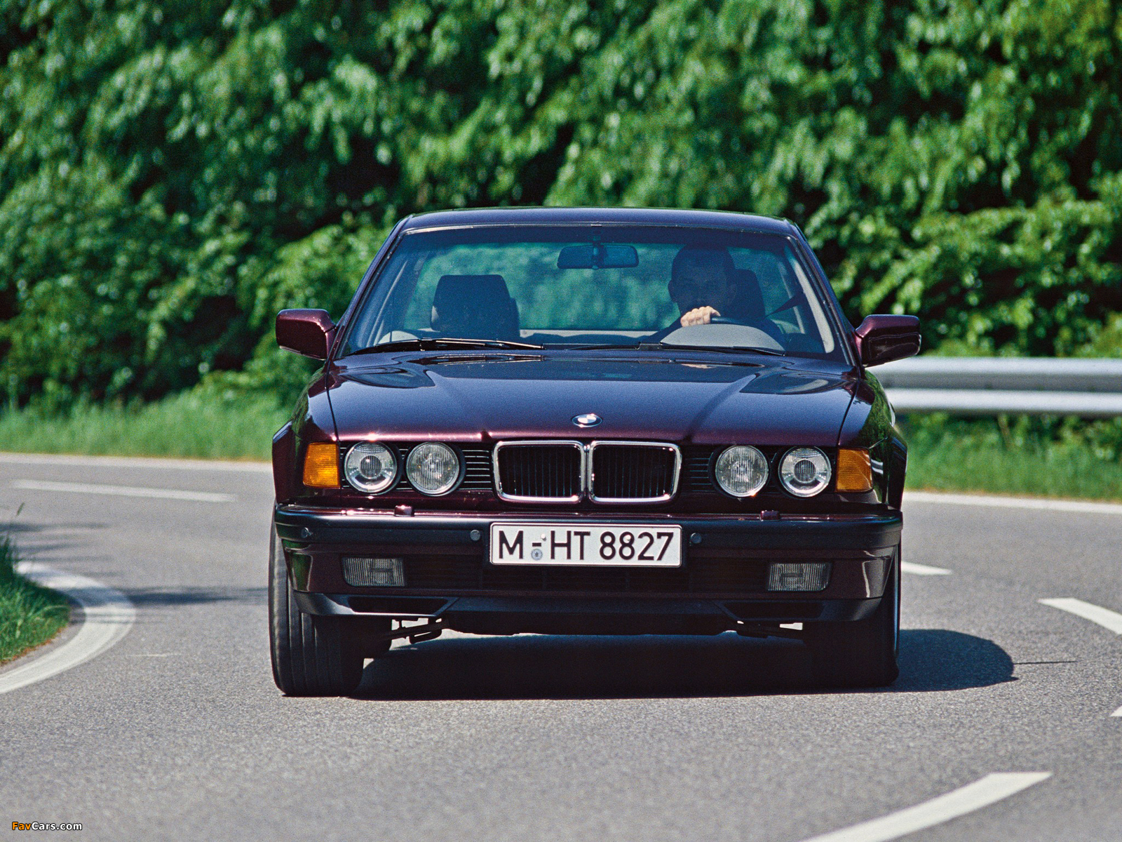 BMW 740i (E32) 1992–94 wallpapers (1600 x 1200)