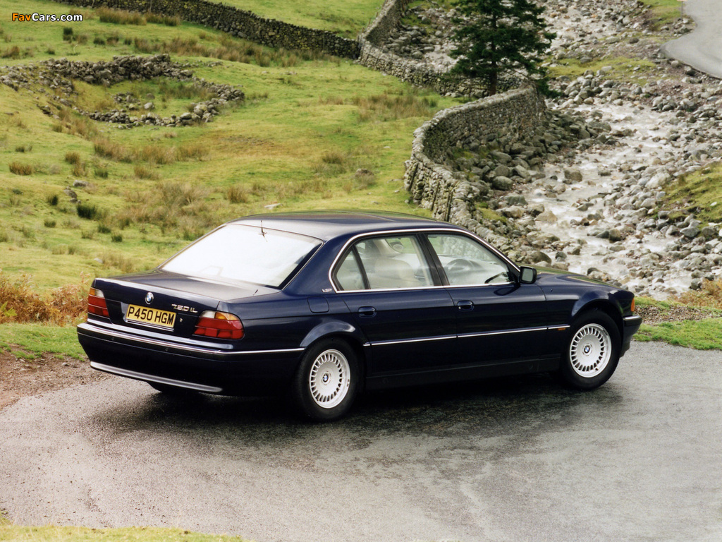 BMW 750iL UK-spec (E38) 1994–98 images (1024 x 768)