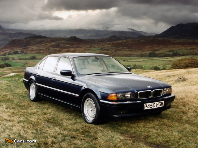 BMW 750iL UK-spec (E38) 1994–98 images (640 x 480)