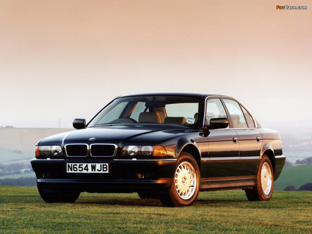 BMW 728i UK-spec (E38) 1994–98 photos (1024 x 768)