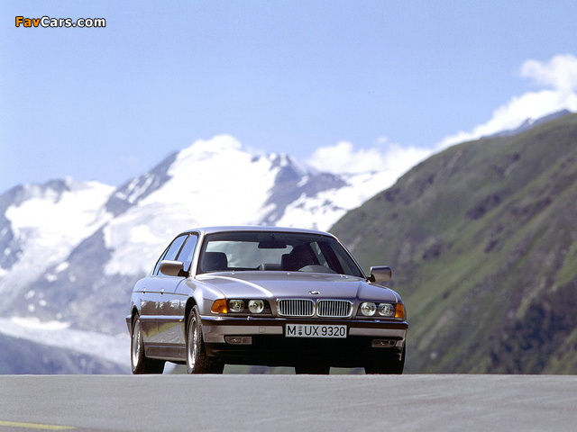 BMW 750i (E38) 1994–98 wallpapers (640 x 480)