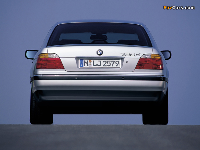 BMW 730d (E38) 1998–2001 images (640 x 480)