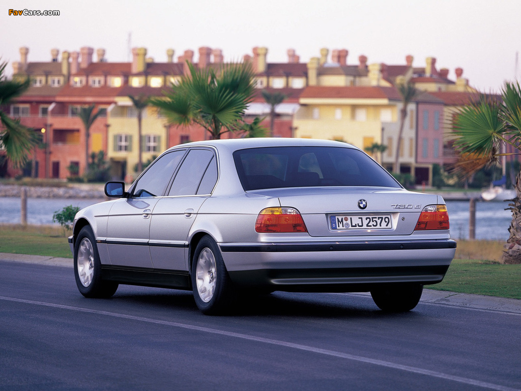 BMW 730d (E38) 1998–2001 photos (1024 x 768)