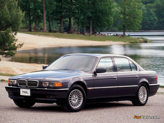 BMW 750iL US-spec (E38) 1998–2001 wallpapers (640 x 480)