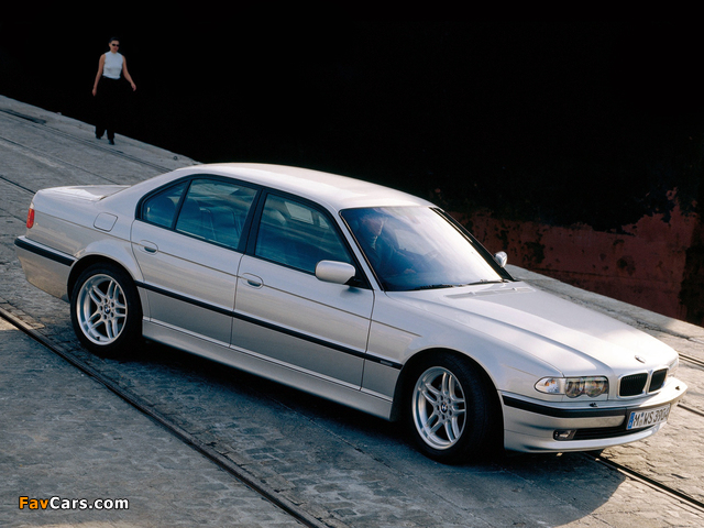 BMW 740d (E38) 1999–2001 images (640 x 480)