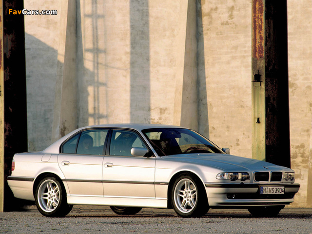 BMW 740d (E38) 1999–2001 wallpapers (640 x 480)