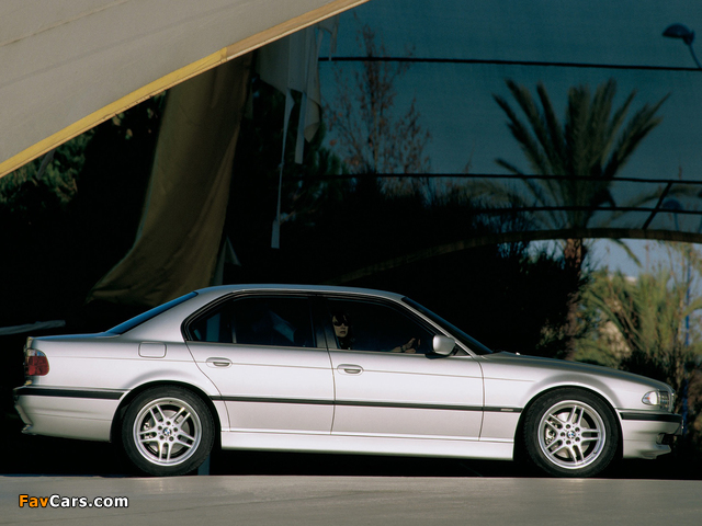 BMW 740d (E38) 1999–2001 wallpapers (640 x 480)