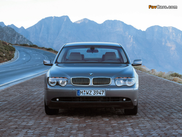 BMW 7 Series (E65) 2001–05 photos (640 x 480)