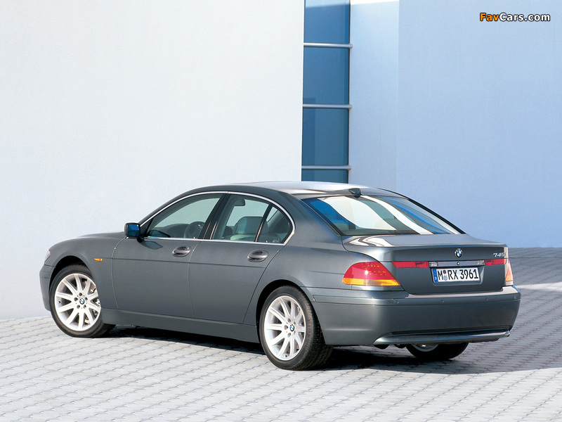 BMW 745i (E65) 2001–05 photos (800 x 600)