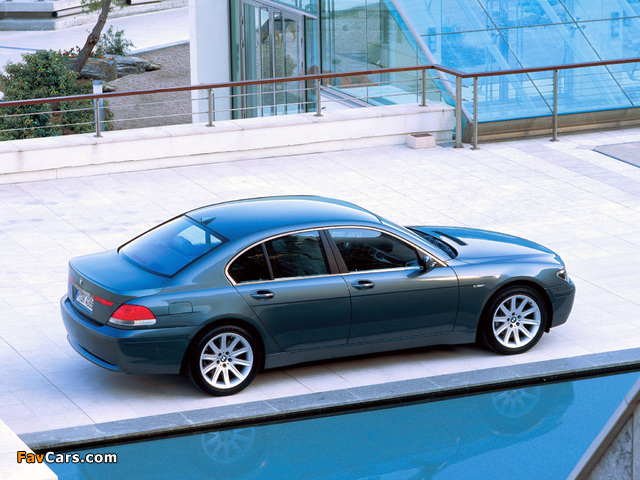 BMW 7 Series (E65) 2001–05 photos (640 x 480)